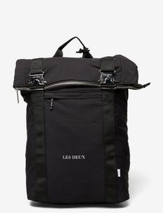 Time Ripstop Rolltop Backpack - rucksäcke - black/white