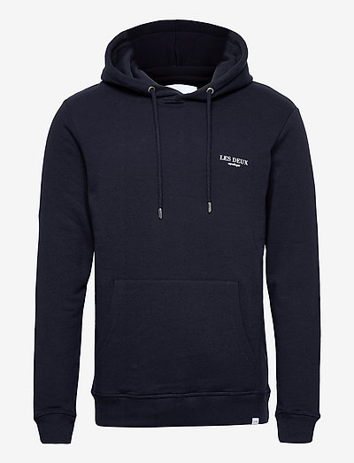 Toulon Hoodie SMU - hoodies - dark navy/white