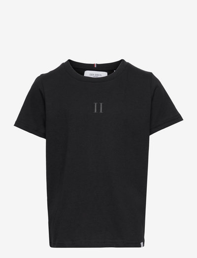 Mini Encore T-shirt Kids - effen t-shirt met korte mouwen - black/black