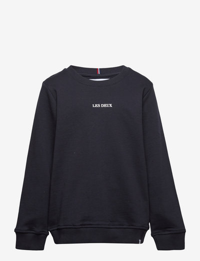 Lens Sweatshirt Kids - dressipluusid ja kapuutsiga dressipluusid - dark navy/white