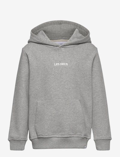 Lens Hoodie Kids - hoodies - light grey melange/white