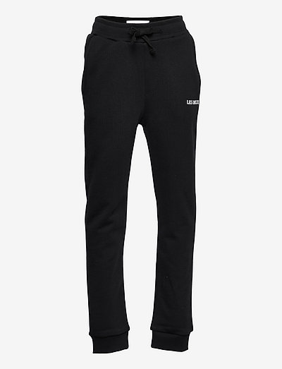 Lens Sweatpants Kids - spodnie dresowe - black/white