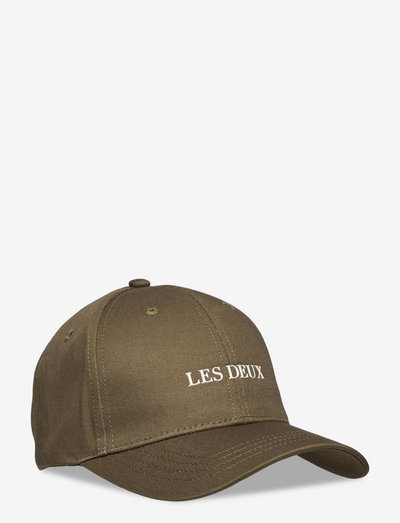 Lens Baseball Cap Kids - hats - olive night/ivory