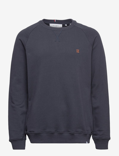Nørregaard Sweatshirt - clothing - dark navy/orange