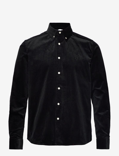 Karlo Corduroy Shirt - corduroy shirts - black