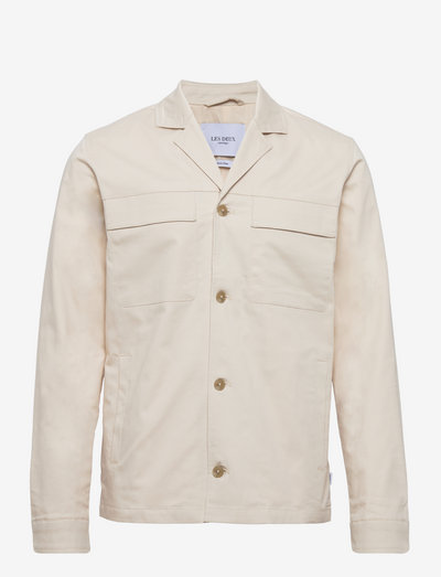 Marseille Camp Cotton-Linen Hybrid - marškinių tipo švarkai - ivory