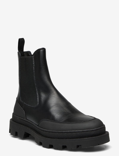 Tanner Leather Chealsea Boot - chelsea boots - black