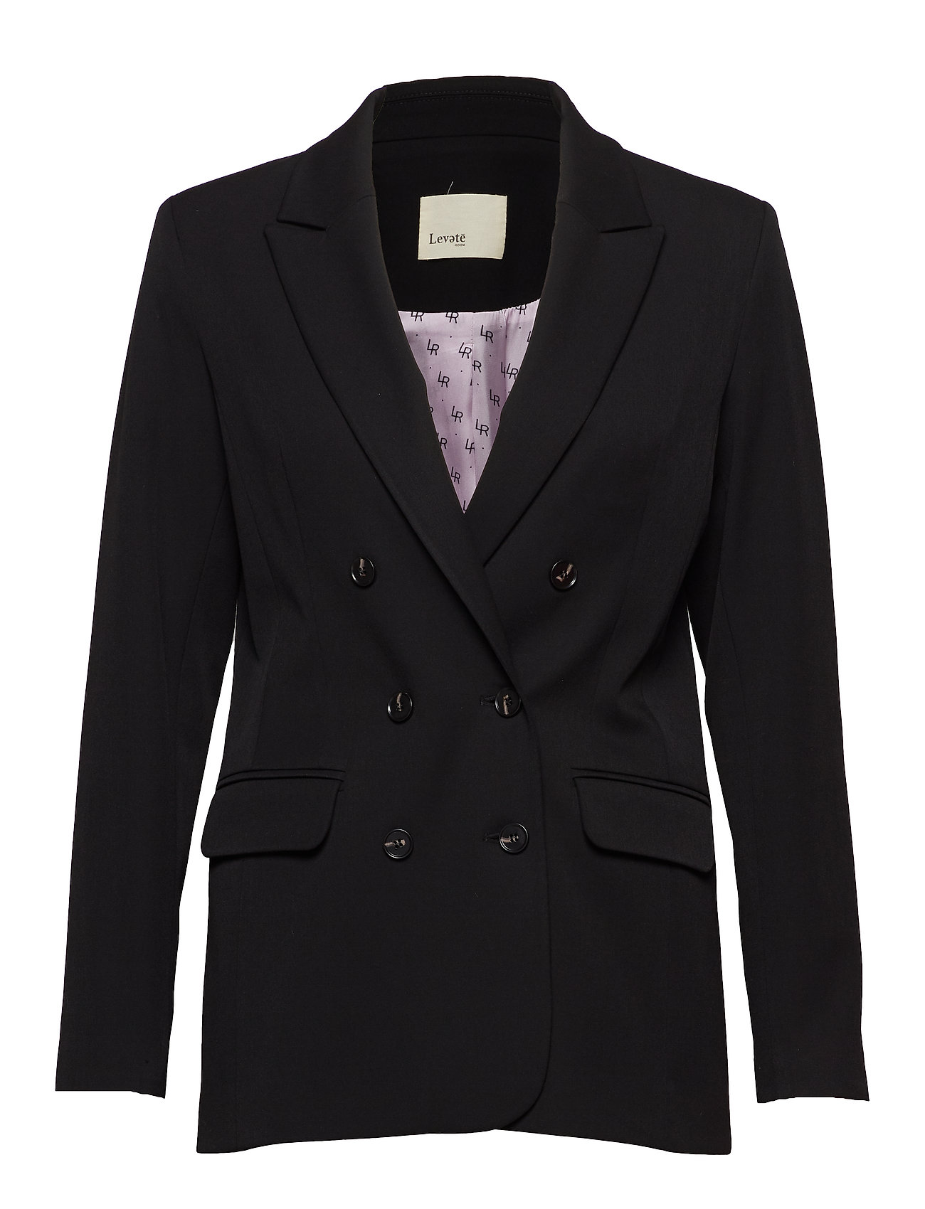 Lr Alfa Blazer Colbert Zwart Levete Room levete room kopen in de aanbieding