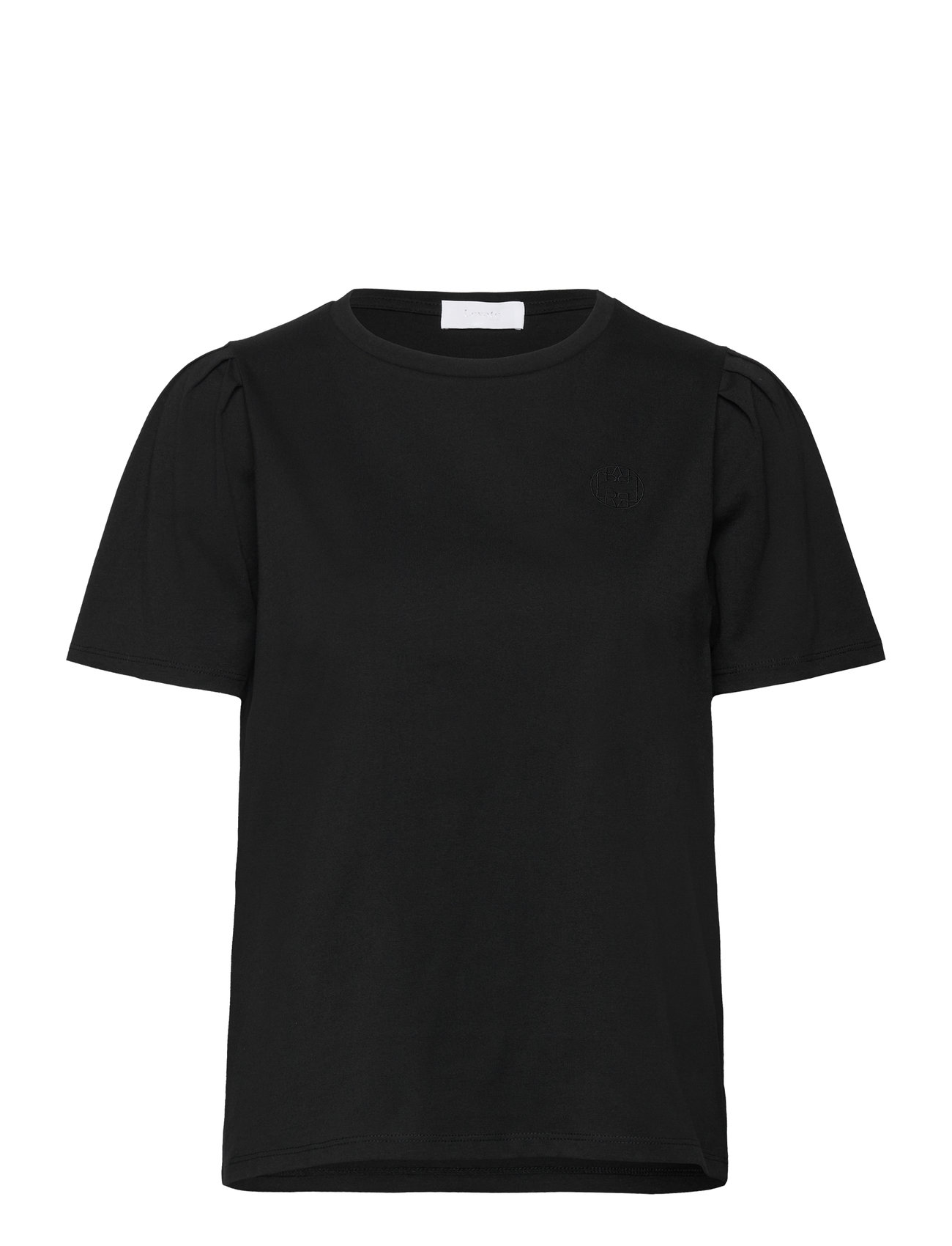 Lr-Isol Tops T-shirts & Tops Short-sleeved Black Levete Room