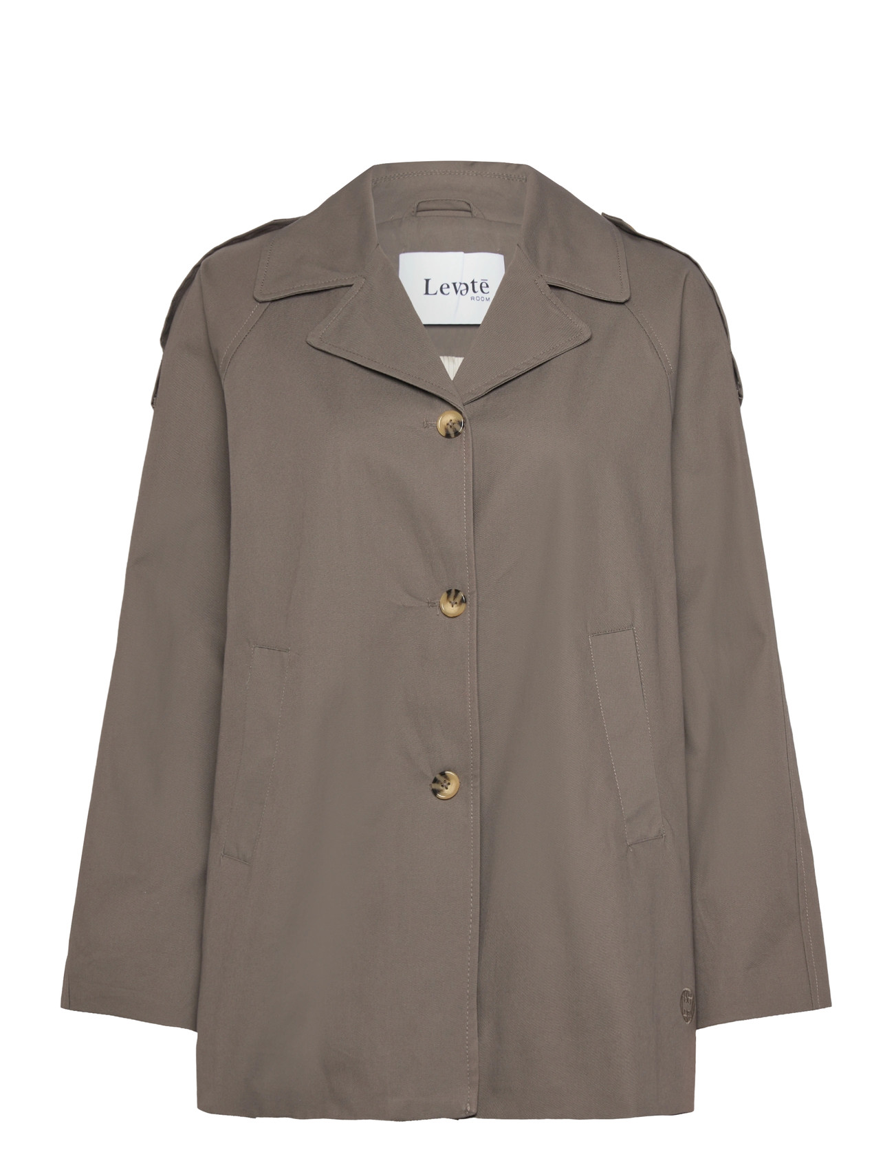 Levete Room Lr-Piper, S, Brown, Frakker > Trenchcoats, Dame