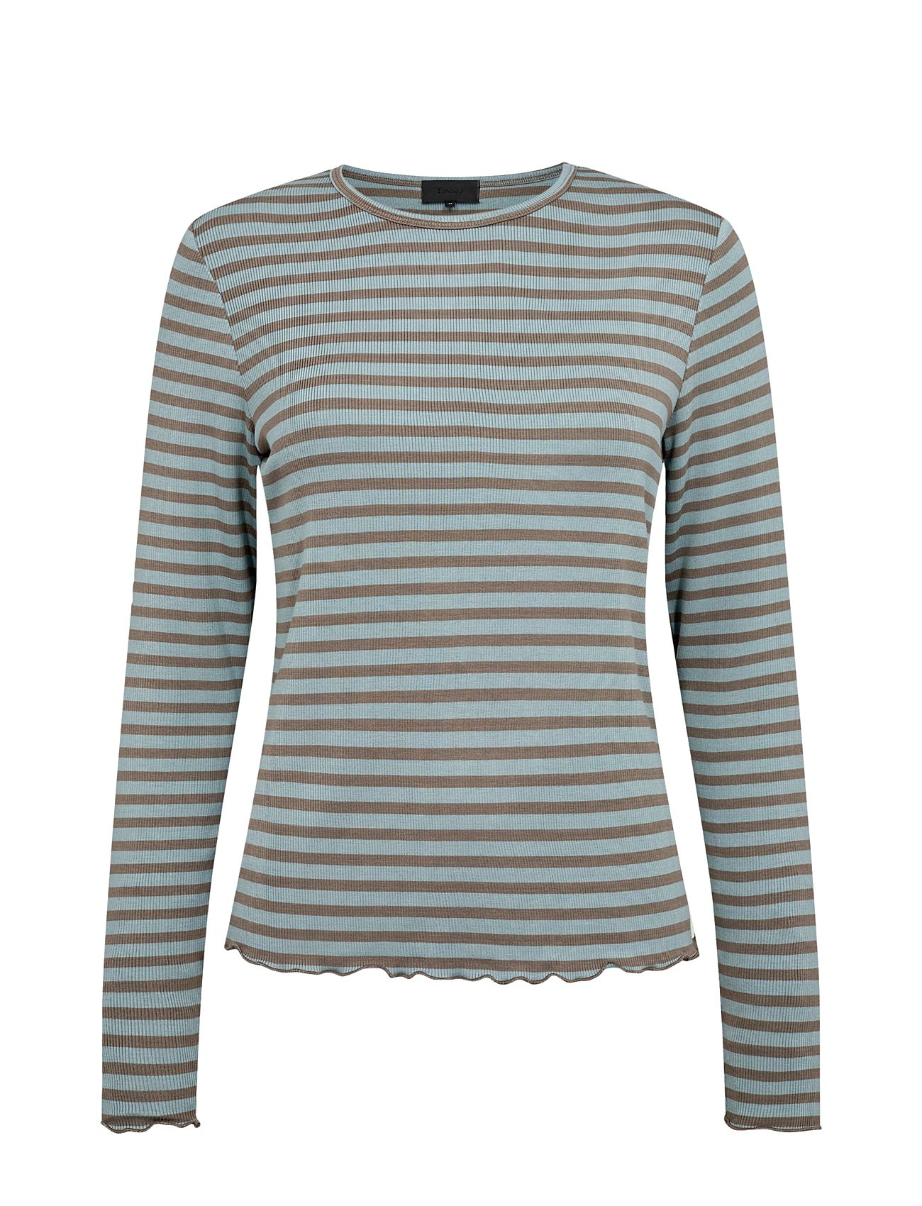 Lr-Ika Tops T-shirts & Tops Long-sleeved Blue Levete Room