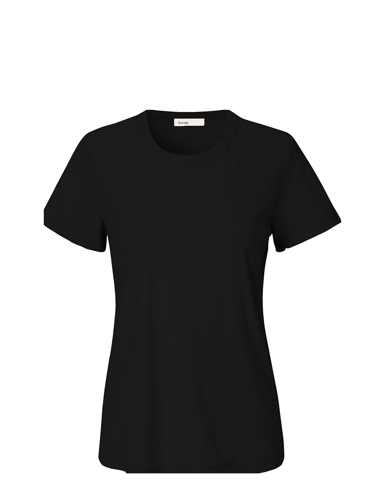 Levete Room Lr-Any, M, Black, T-Shirts & Toppe > Kortærmede, Dame
