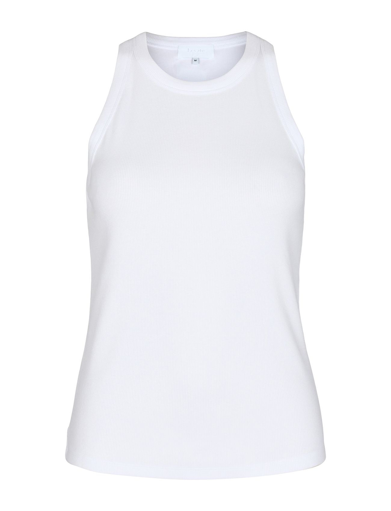 Lr-Numbia Tops T-shirts & Tops Sleeveless White Levete Room