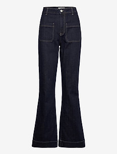 LR-ROWAN - bootcut jeans - l270 - dark blue