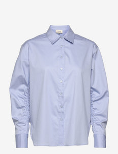 LR-ISLA SOLID - denimskjorter - l201 - light soft blue