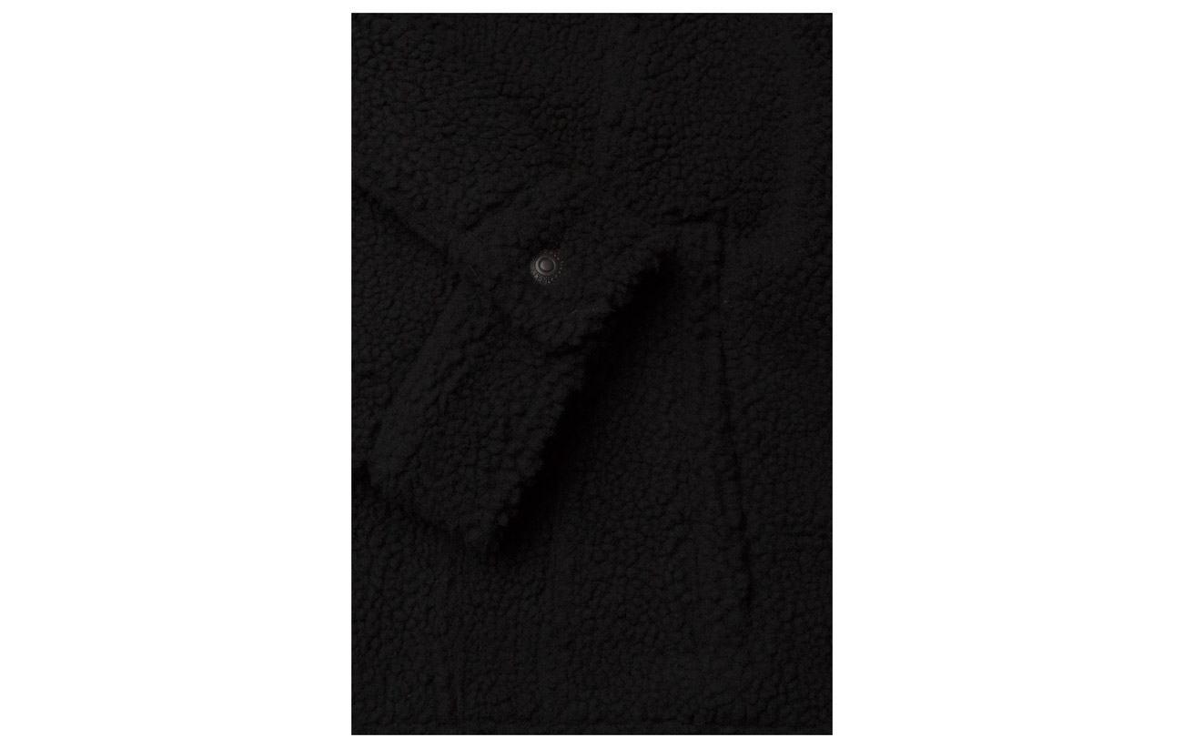 Black Levi´s Trucker Sherpa Blacks Face Men RqHIg