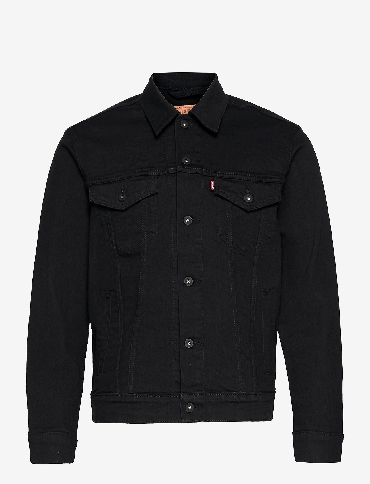 levi's trucker jacket dark horse