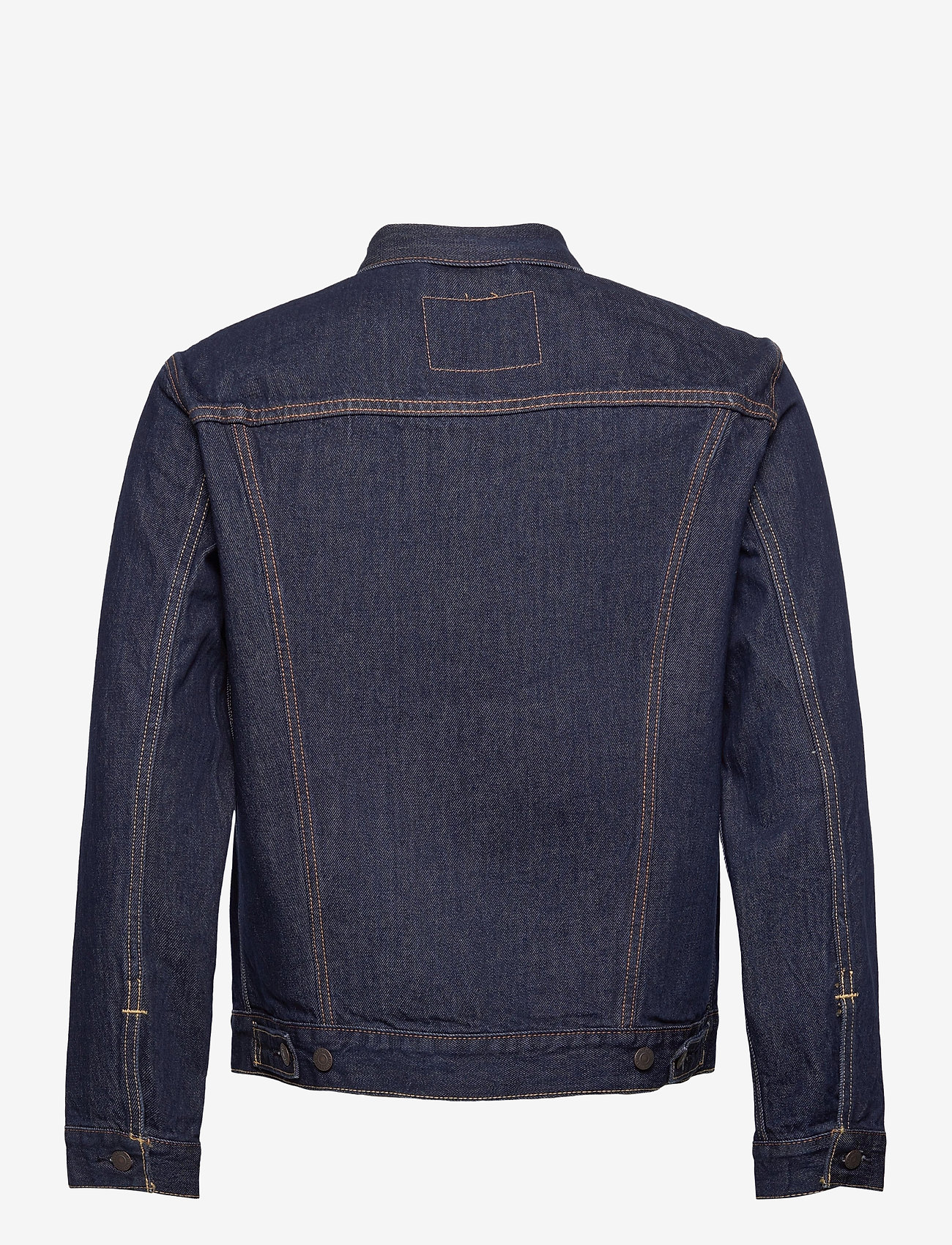 levi puff sleeve denim jacket