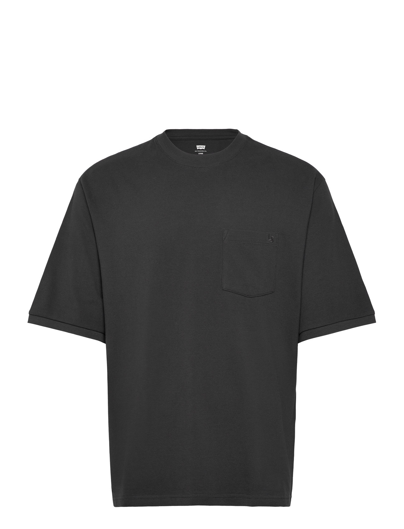 Levi's® Half Sleeve Pique Tee Dark Pha Svart