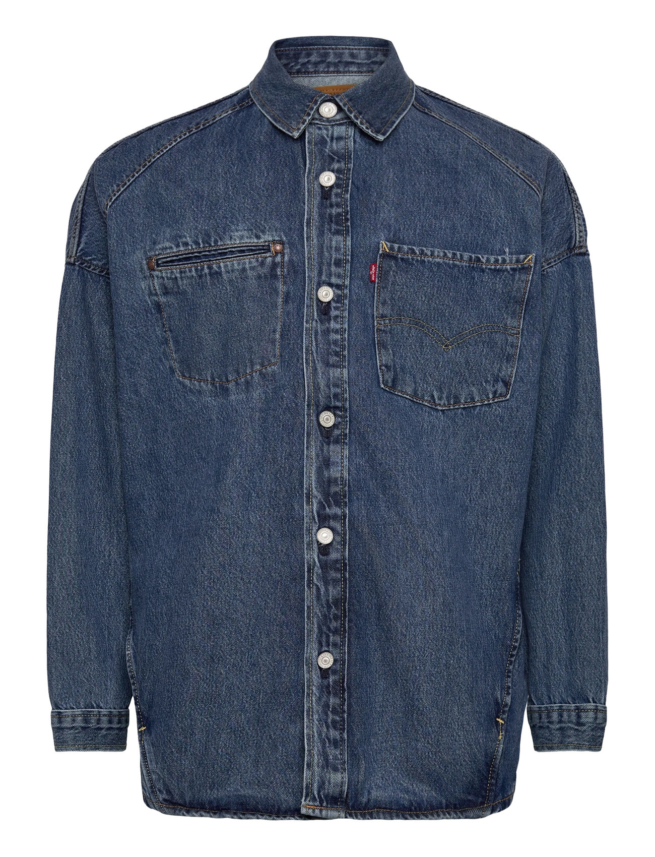 LEVI'S Levis Twist Shacket Lets Do Th Blau - L - Herren