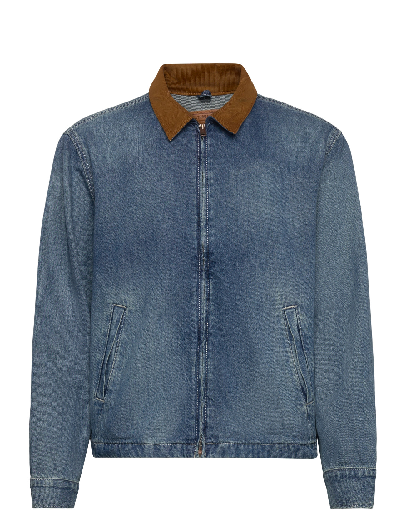 Levi's Castro Full Zip Light It Up T, S, Blue, Denim > Unlined Denim Jackets, Herre