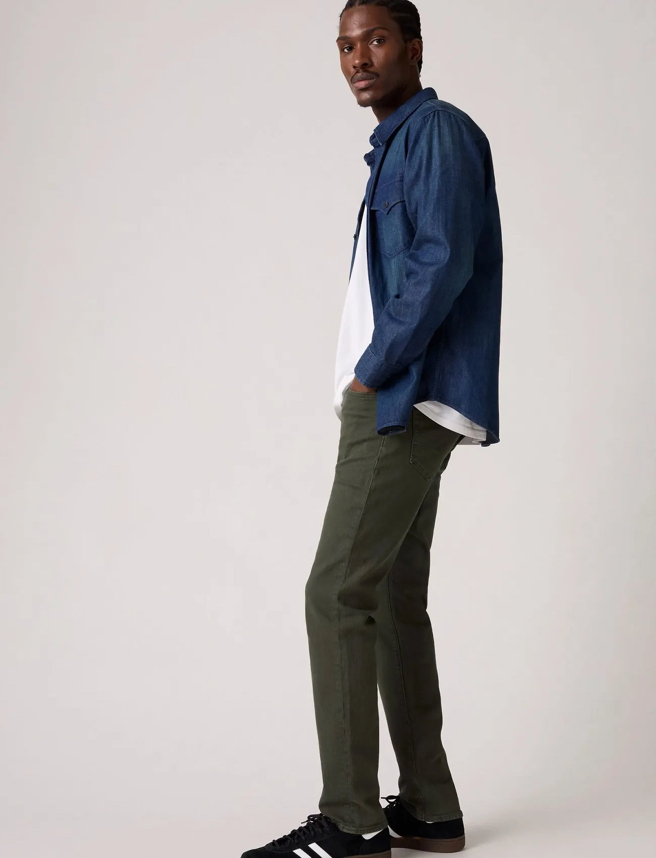 Levi's 511 Slim Leafy Greens Gd, 30 x 30, Green, Jeans > Smalle, Herre