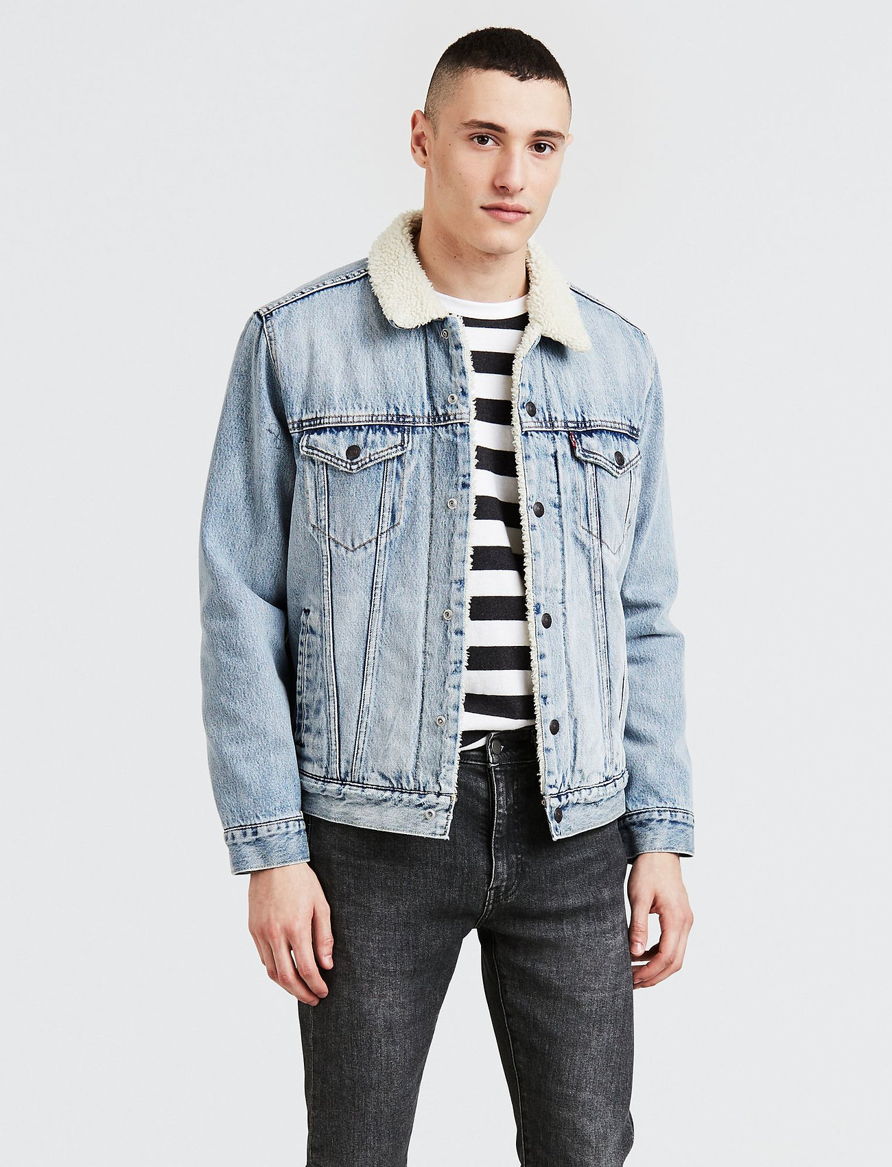 Levi's sherpa trucker on sale jacket type 3