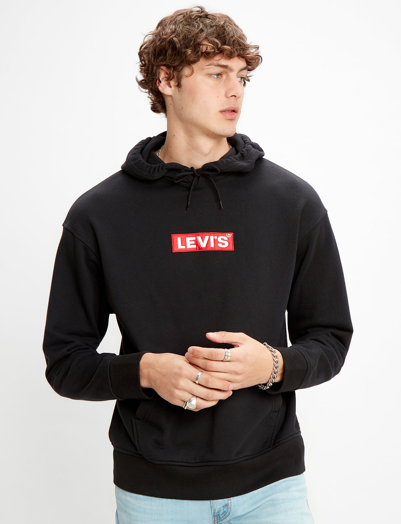 levi graphic hoodie