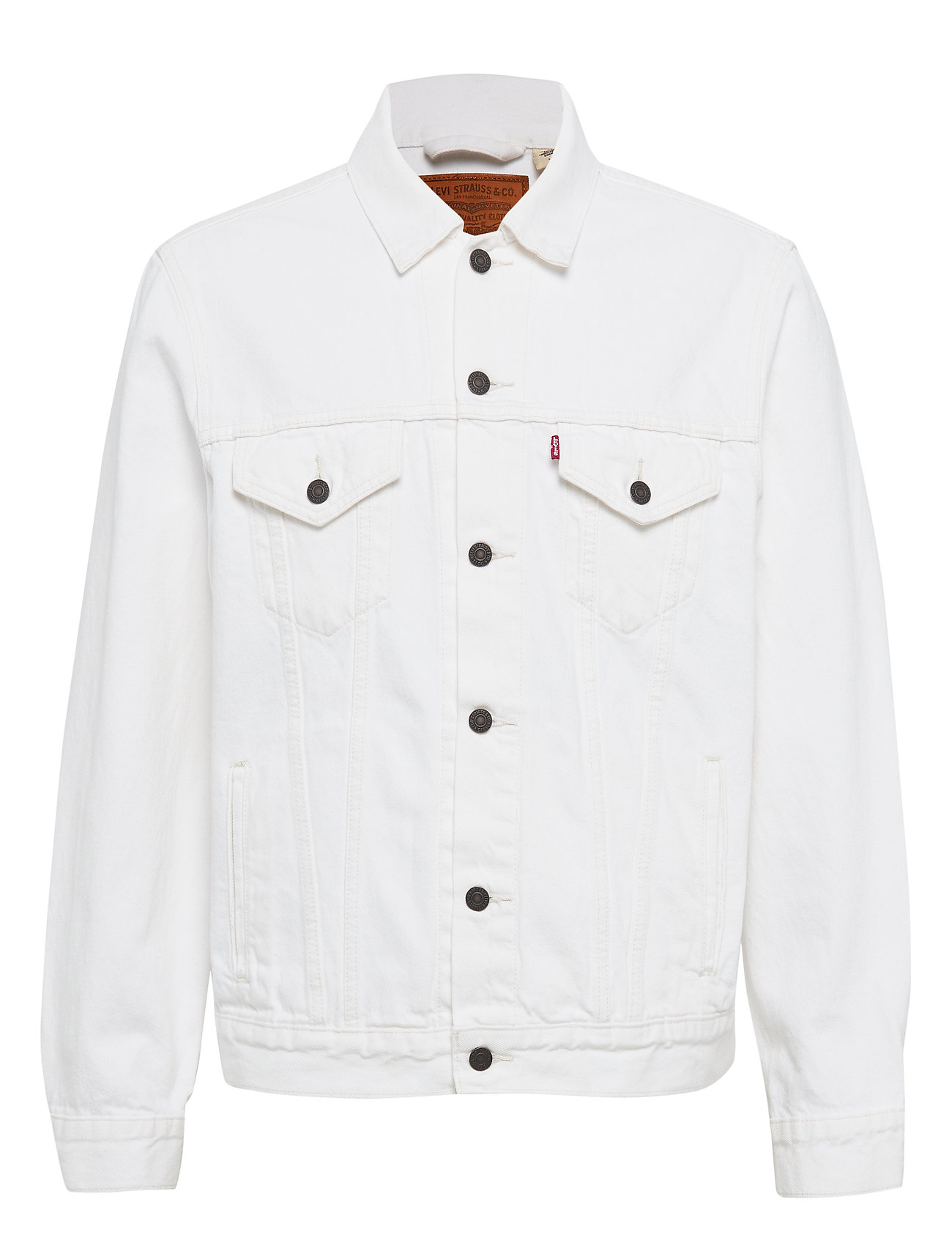 white levi jacket