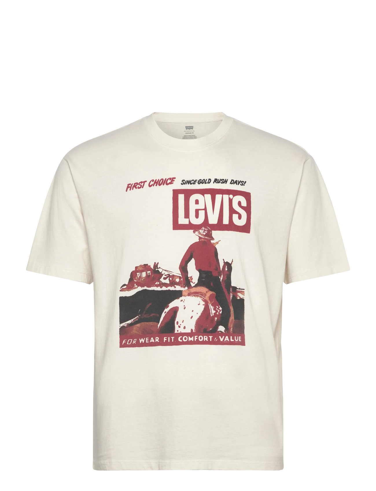 LEVI'S Vintage Fit Graphic Tee First Cream - XL - Herren