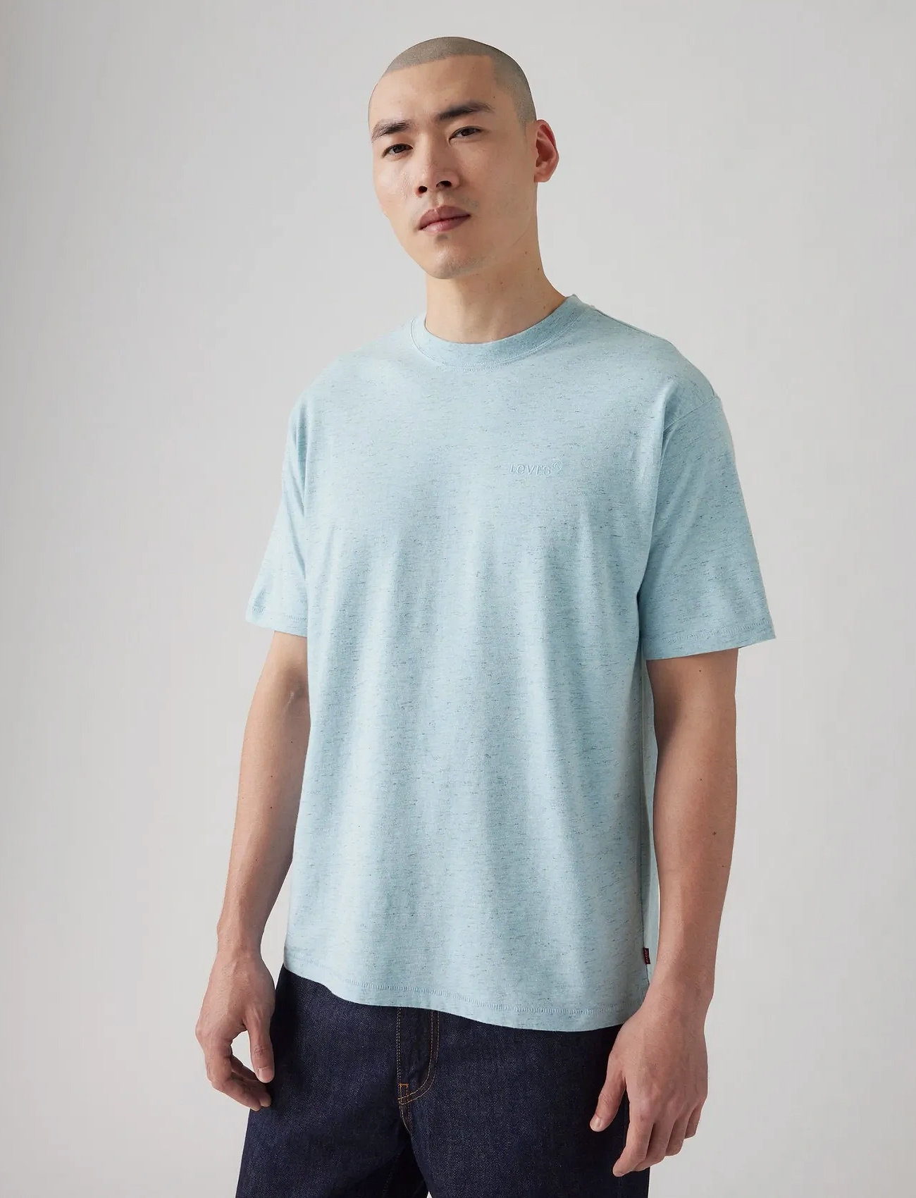 Levi's Red Tab Vintage Tee Iguana Spa, S, Blue, T-Shirts > Kortærmede, Herre