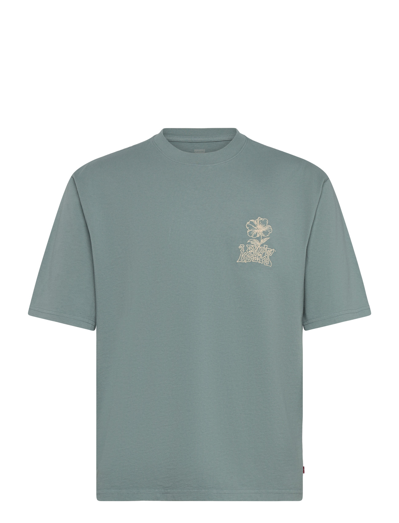 Levi's Half Sleeve Tee Levis Tonal Sc, L, Green, T-Shirts > Kortærmede, Herre