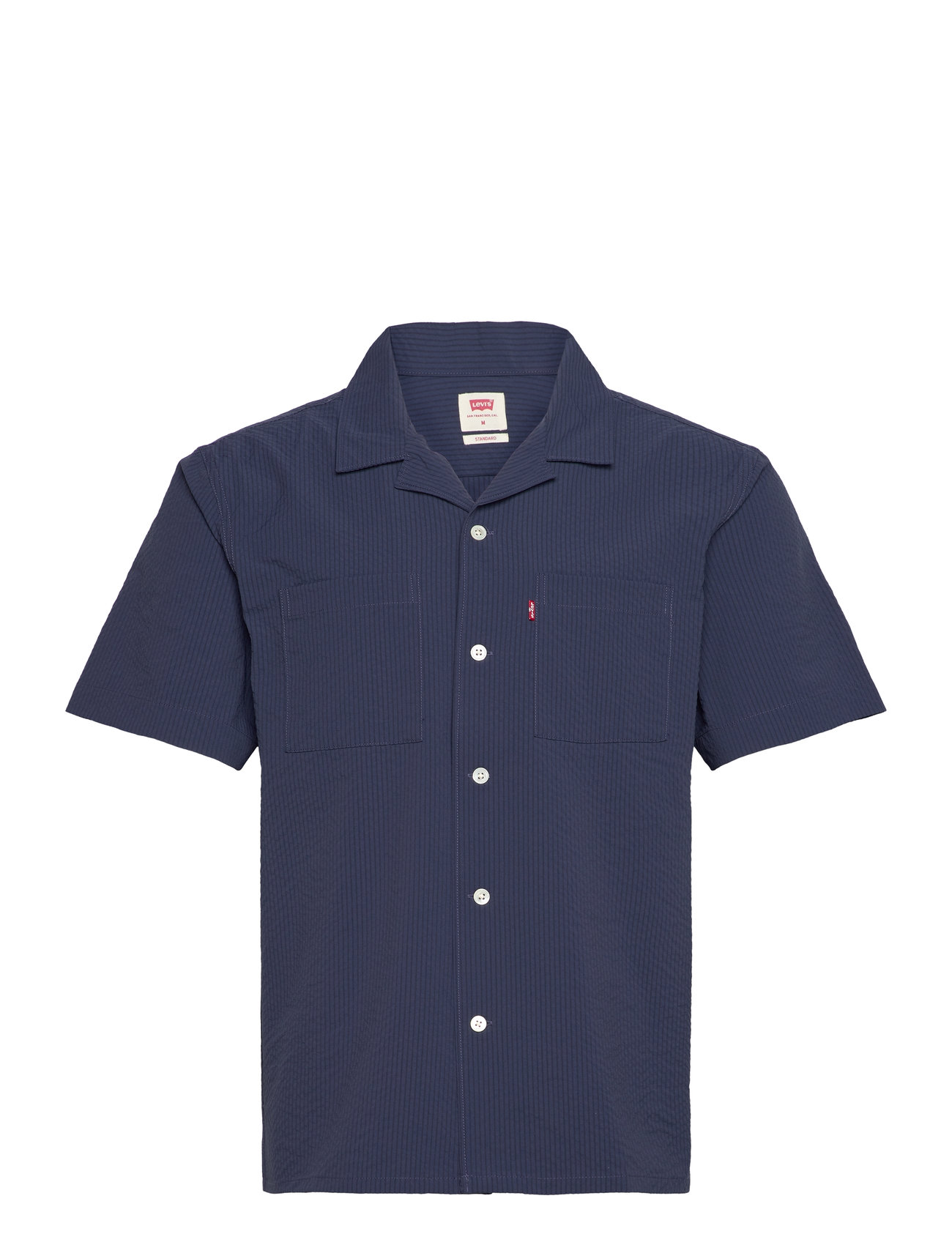 The Standard Camp Shirt Naval Tops Shirts Short-sleeved Blue LEVI´S Men