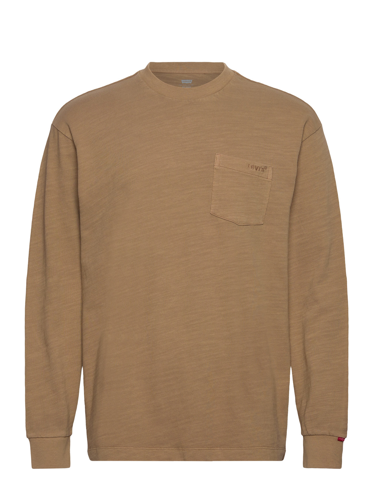 LEVI´S Men Ls Authentic Pkt Tee Garment D Brun