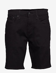 levis 502 shorts black