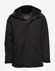 levis black parka