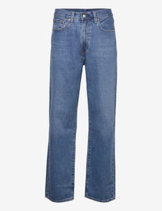 568 STAY LOOSE Z0873 MEDIUM IN - loose jeans - med indigo - flat finish