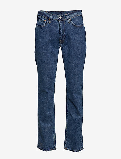 514 STRAIGHT STONEWASH STRETCH - regular jeans - med indigo - flat finish