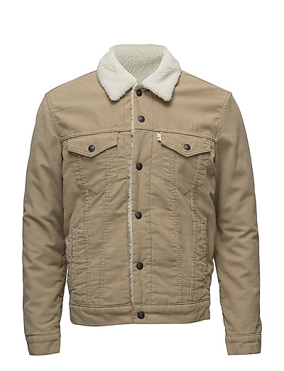 beige levis jacket