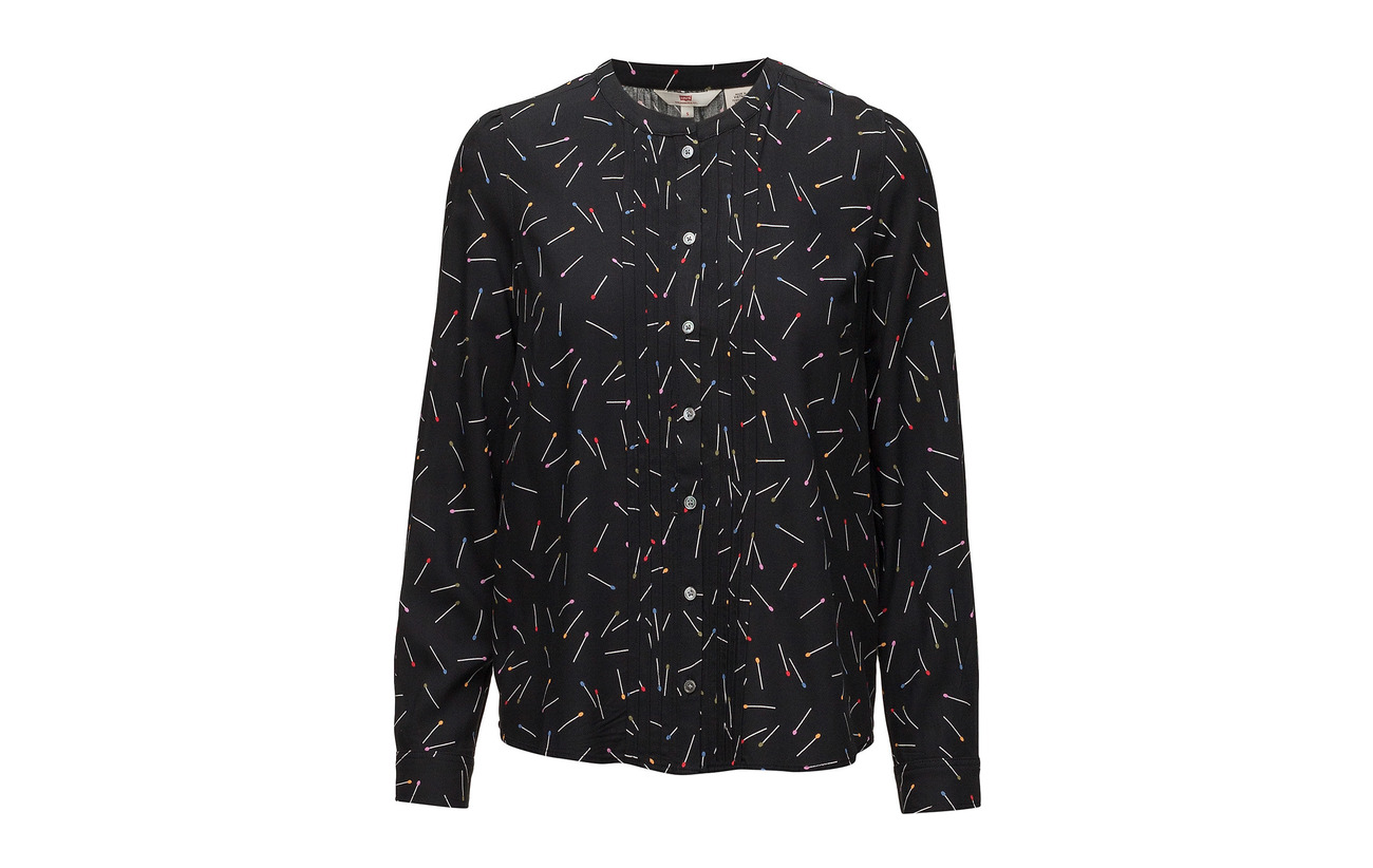 100 Print Obsidian Multi Maya Falcon Viscose color Levi´s Women Top xfAwaqSq
