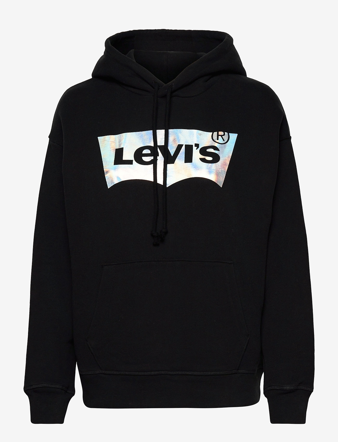Levi's Black Relaxed Graphic Hoodie - Editorialist