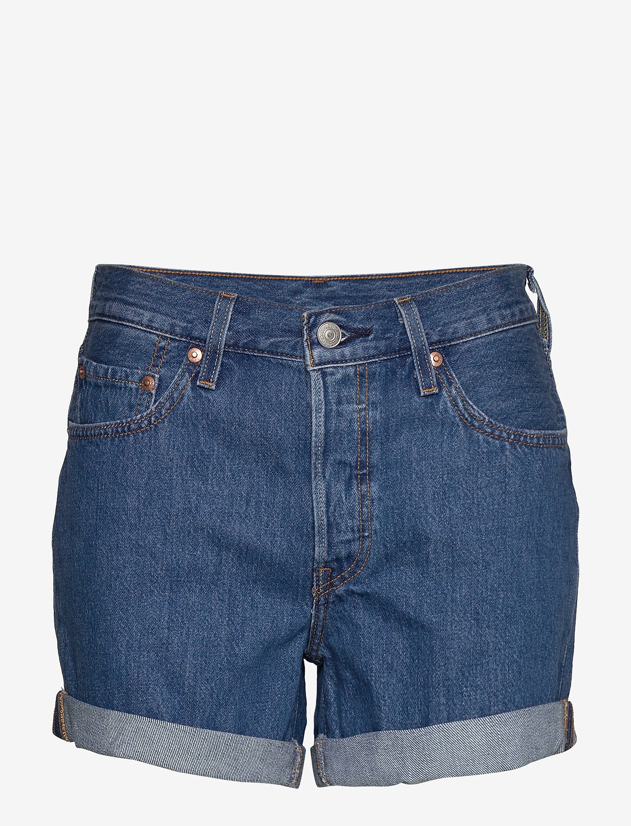 LEVI´S Women 501 Rolled Short Sansome Ranso - Denim shorts | Boozt.com