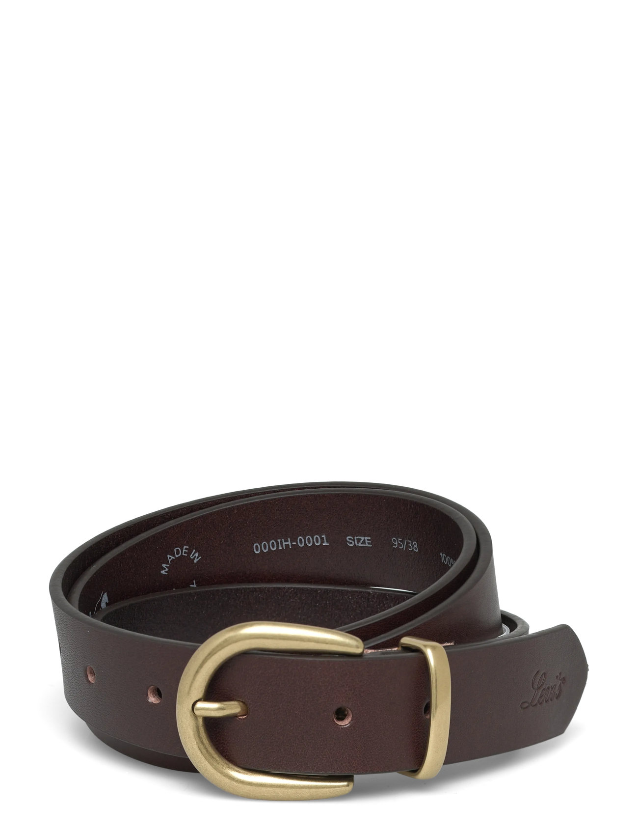 Levi's Womens Phoebe Belt Leather Bro, 90, Brown, Belts > Casual Belt, Dame