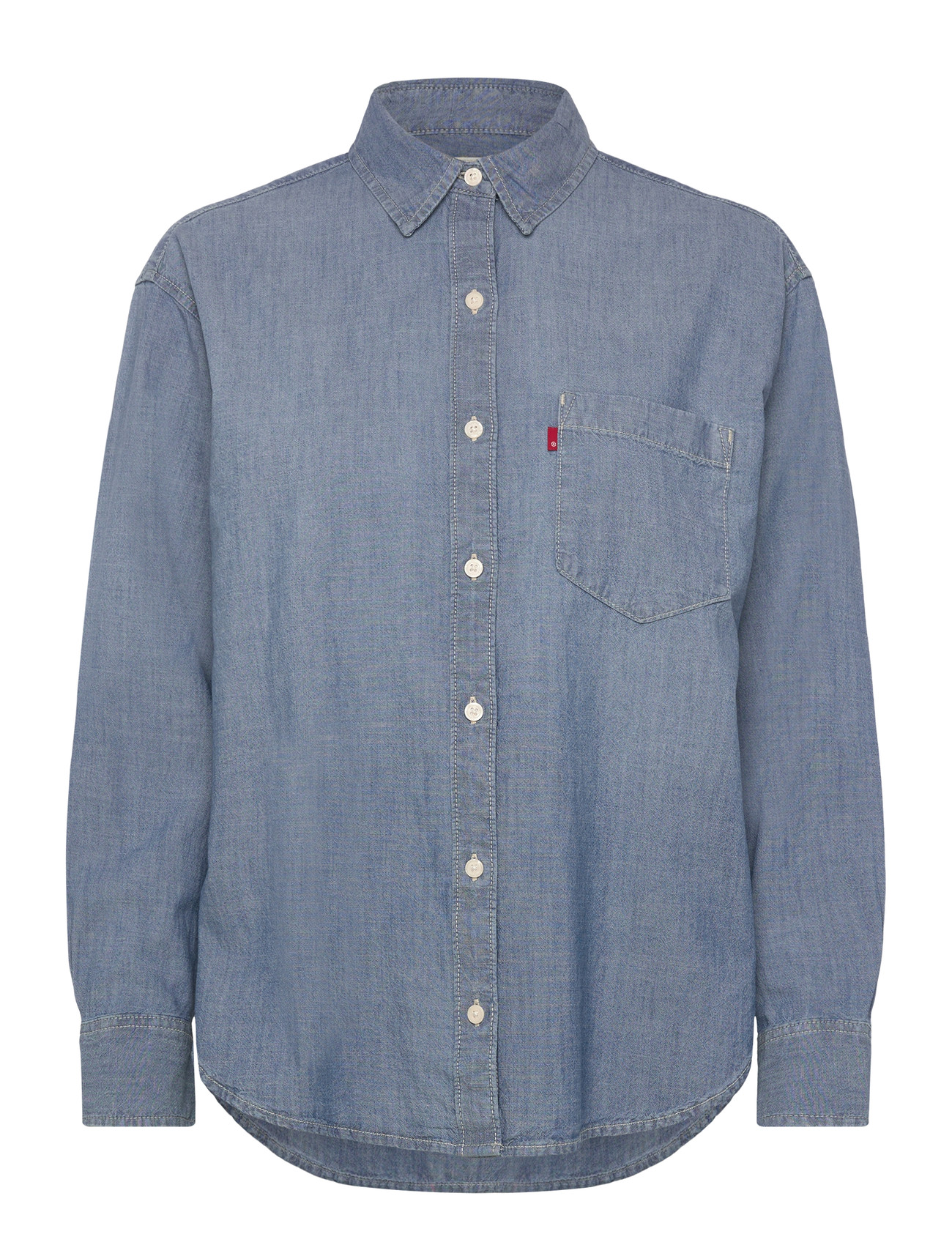 LEVI'S Harlie Boyfriend Shirt Good Da Blau - XS - Damen