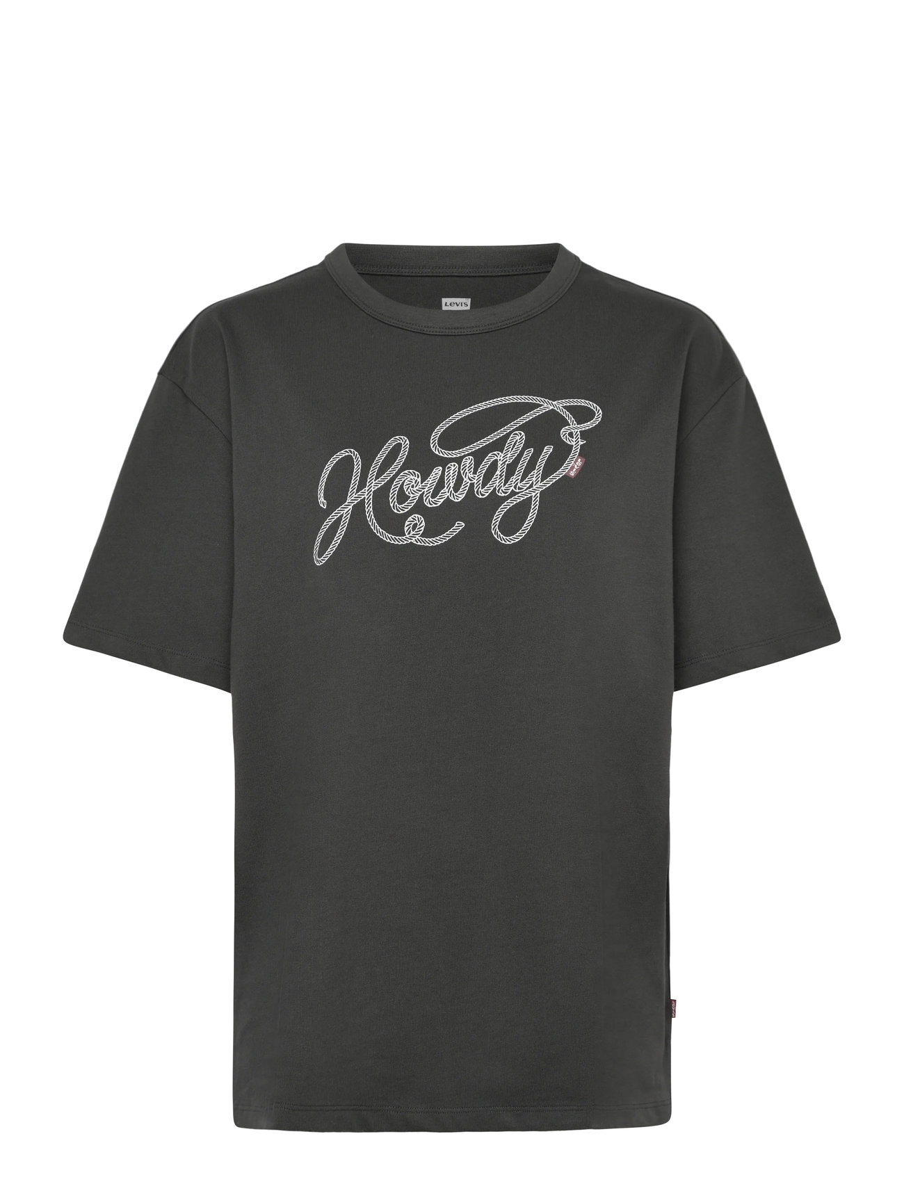 LEVI'S Gr Tabor Tee Howdy Script Pira Grau - XS - Damen