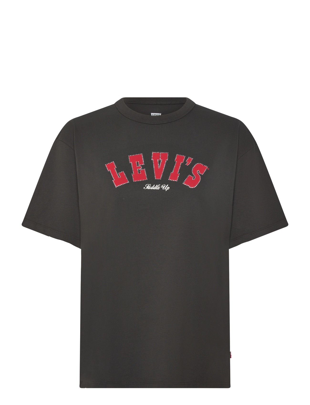 LEVI'S Gr Tabor Tee Rhinestone Archiv Schwarz - S - Damen