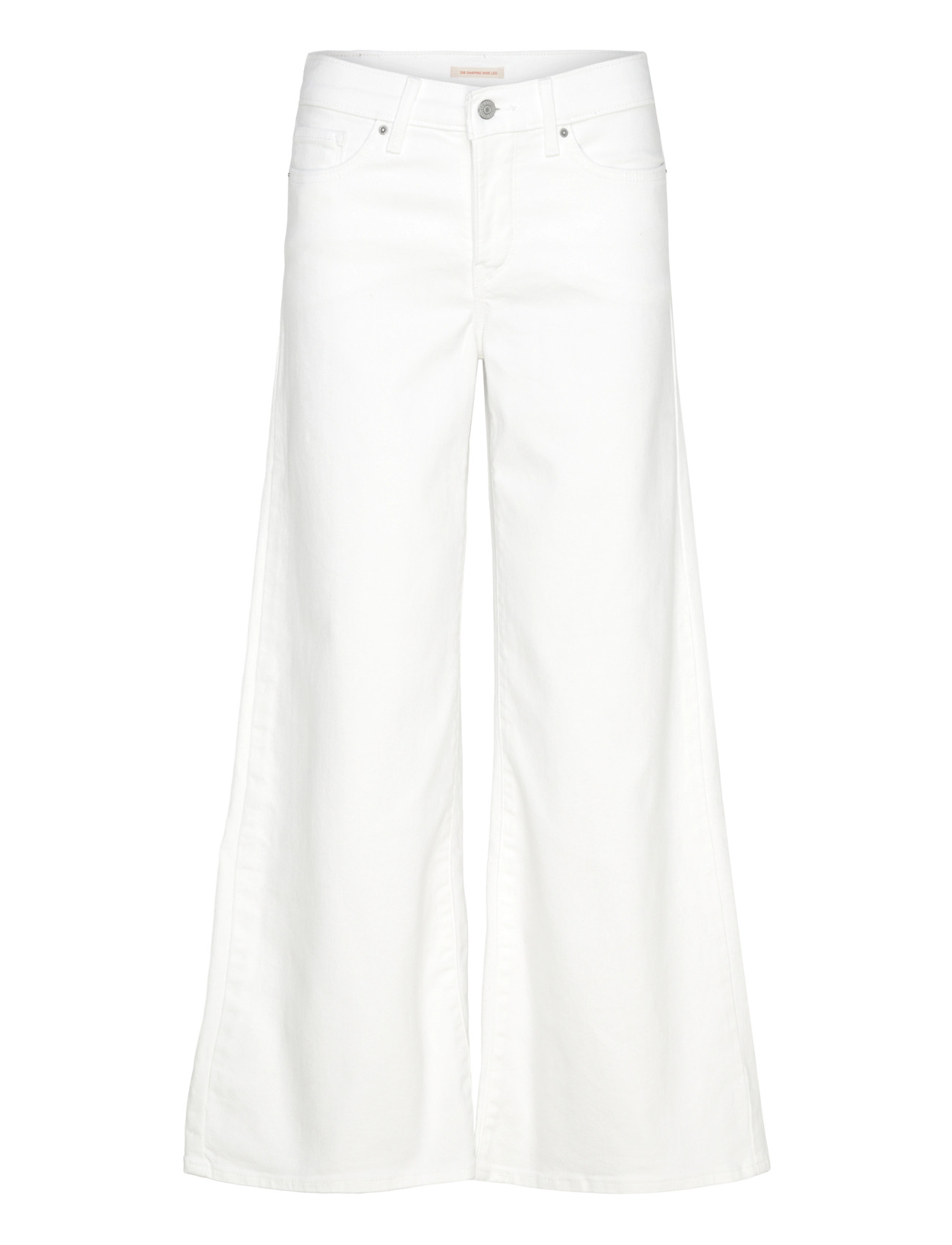 Levi's 318 Shaping Wide Leg Soft Clea, 32 x 30, White, Jeans > Vidde, Dame