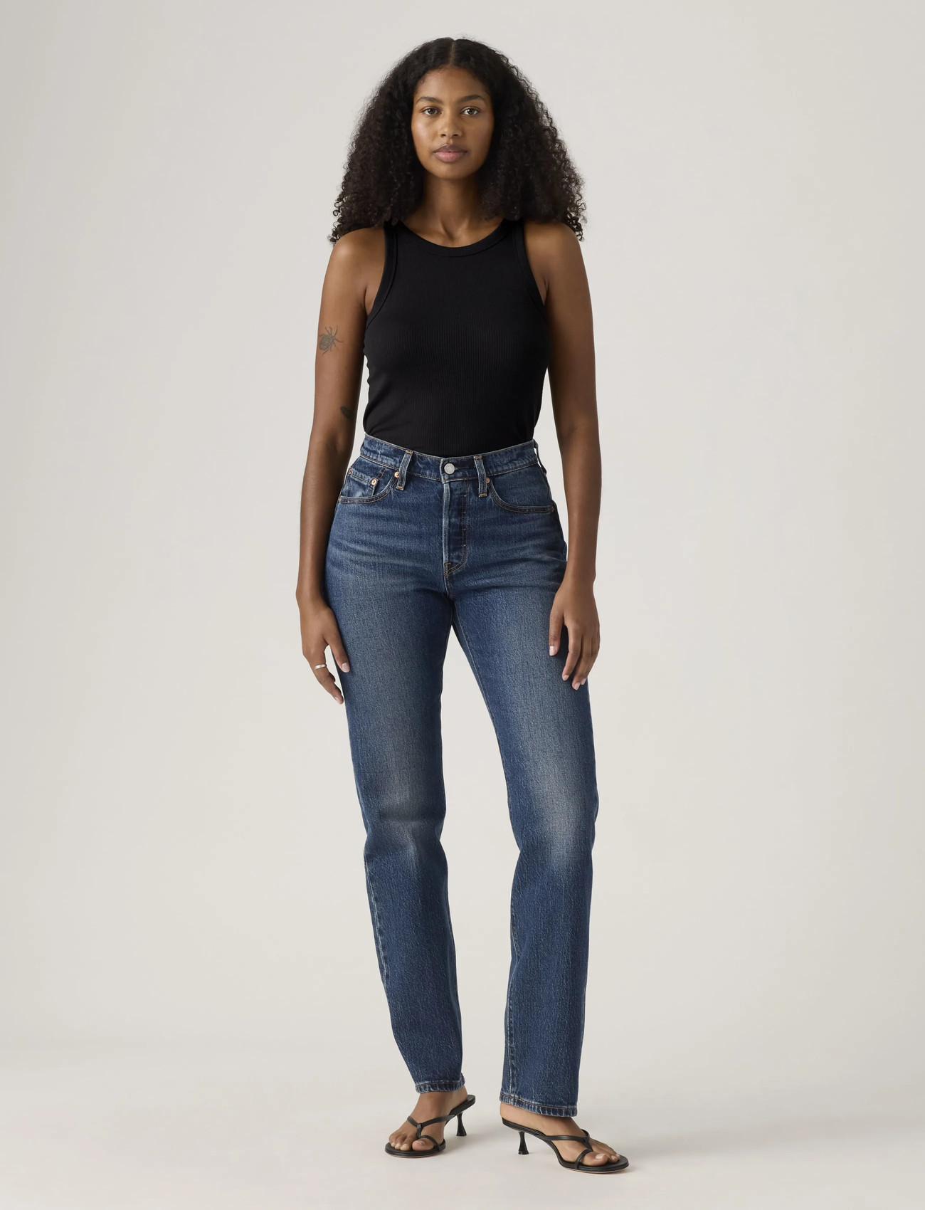 Levi's 501 Curve Cold Summer, 26 x 30, Blue, Jeans > Lige-Almindelige, Dame