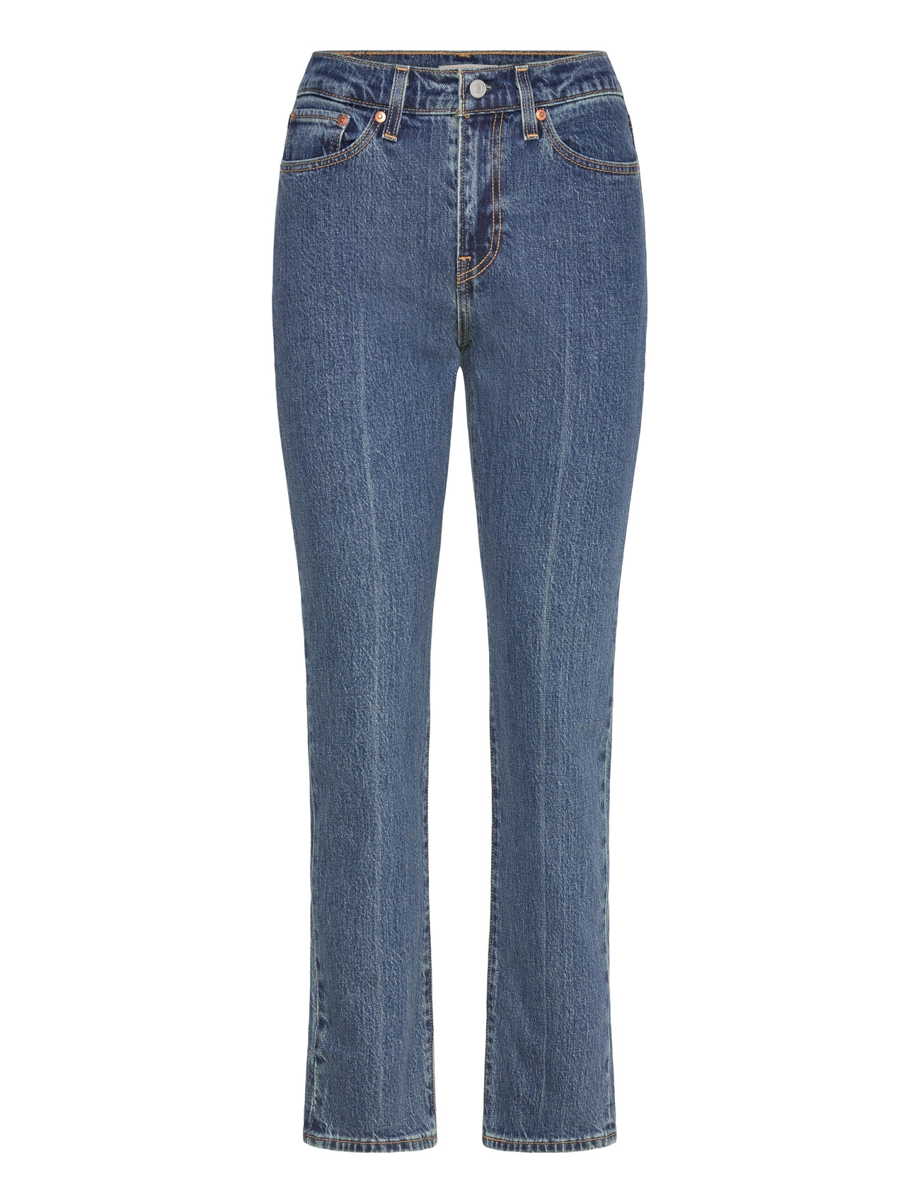 LEVI'S Wedgie Slim Destiny Stone Blau - 30x30 - Damen