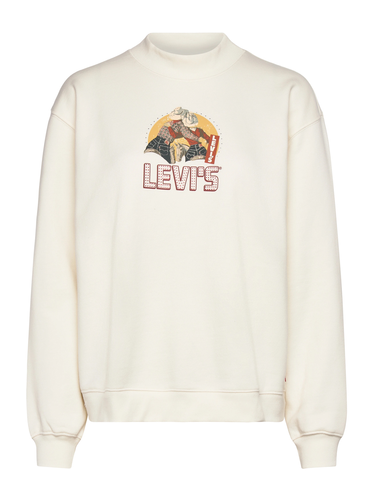 LEVI'S Gr Collins Mockneck Crew Archi Cream - XS - Damen
